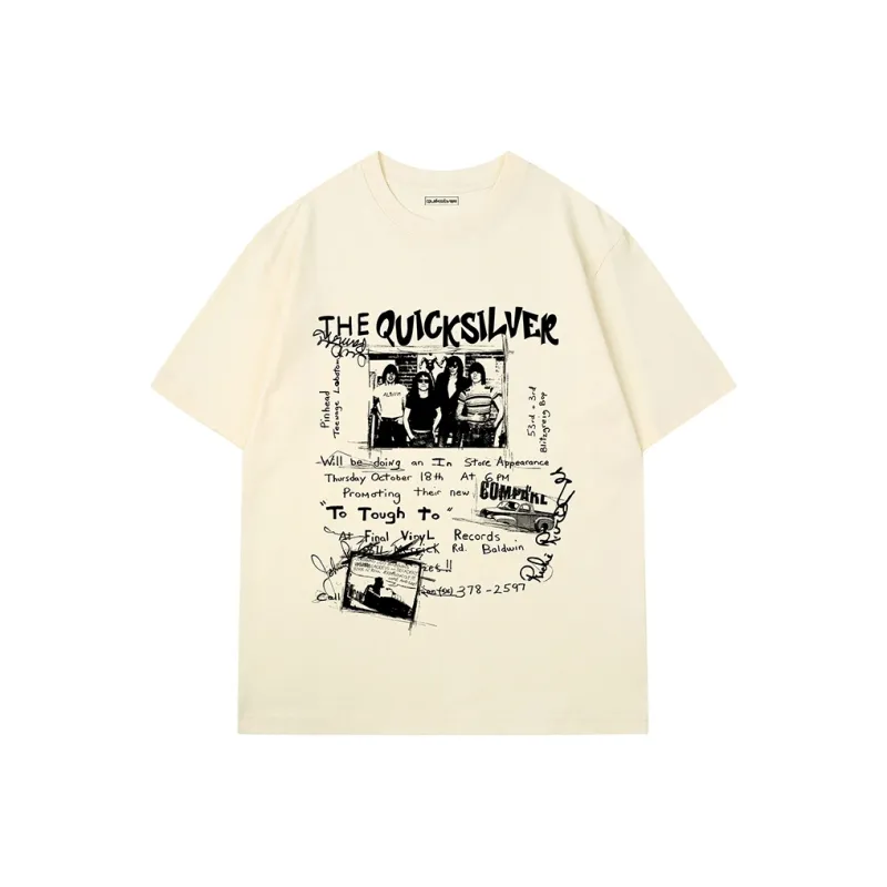 Quiksilver T Shirts Unisex-4