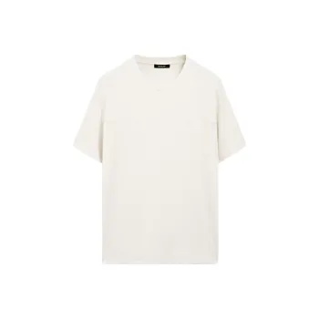 Massimo Dutti T Shirts Men Ecru
