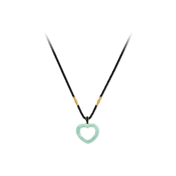 JUICY GRAPE African Emerald Jade Necklaces Unisex