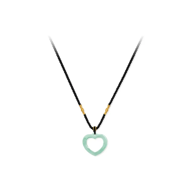 JUICY GRAPE African Emerald Jade Necklaces Unisex-0