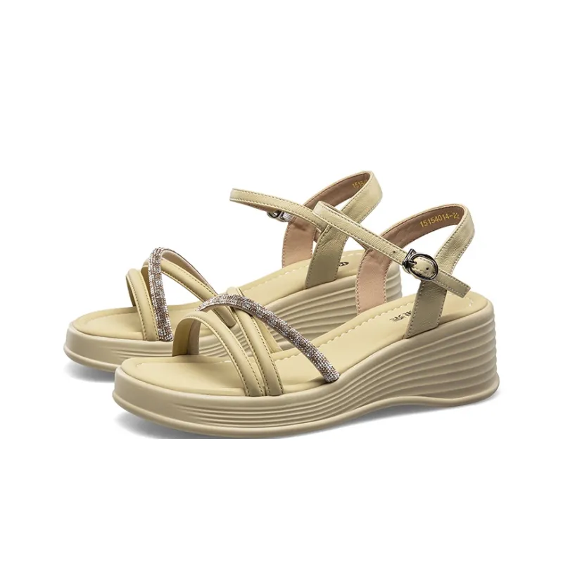 KANGNAI One Strap Sandals Women's-2