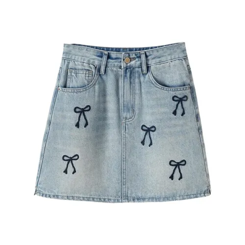 ABBY GODDESS Denim Short Skirts Women's