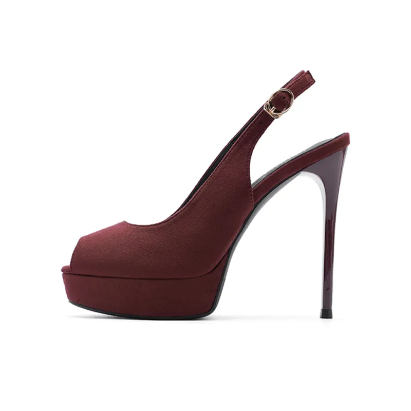 Lan Miao Slim Heel High Heels Women's-7