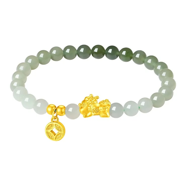 CHINA GOLD Hetian Jade Bracelets White Jade/Pale Greenish White Jade Women's-0