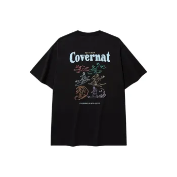 COVERNAT T Shirts Unisex Black