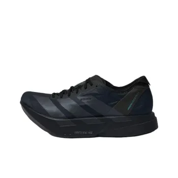 Adidas Adizero Adios Pro 4 Anti Slip Wear Resistant Low Top Running Shoes Men's Black
