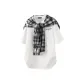 White[Black Shawl Style]