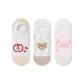 Half Apple+Wave Bear+Pink Letter