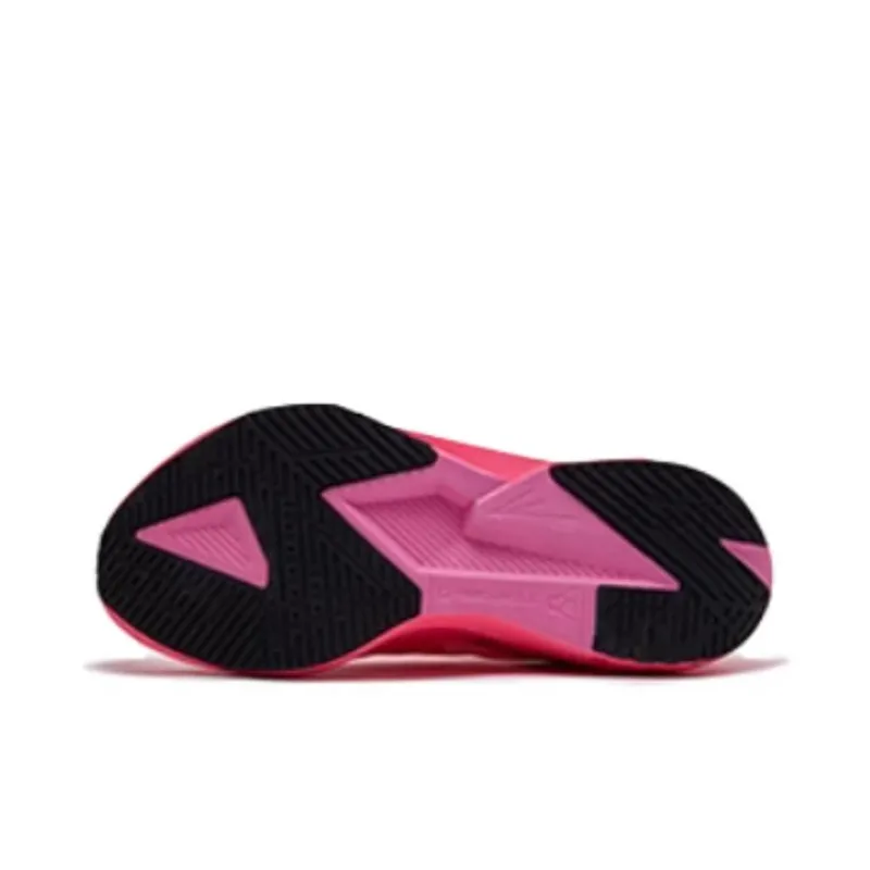 361° Spirit Bee Anti Slip Wear Resistant Low Top Casual Racing Running Shoes Women's Pink Black-3