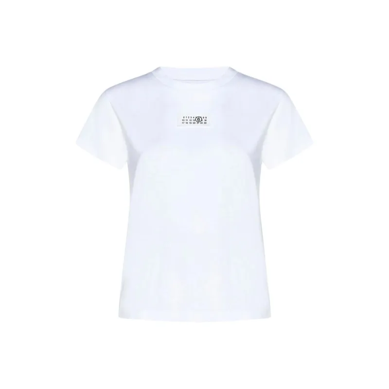 Maison Margiela Logo Patch Crewneck T Shirt-0