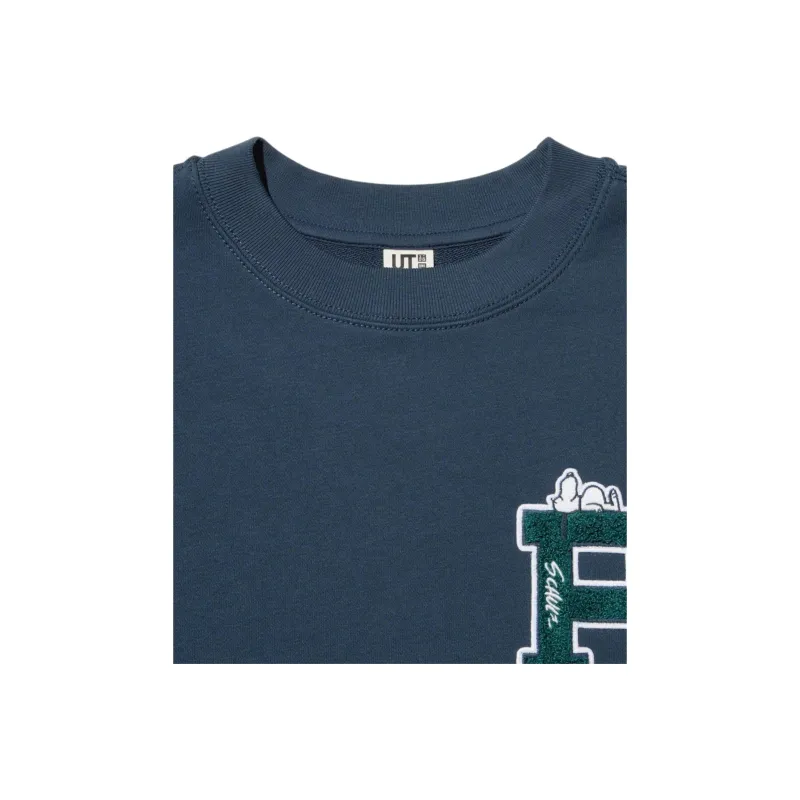 UNIQLO Sweatshirt Women's Navy Blue-4