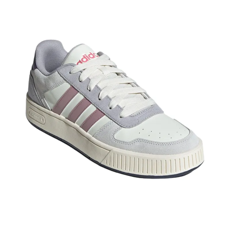 Adidas Neo D PAD Anti Slip Wear Resistant Low Top Skateboard Shoes Unisex White Gray-2