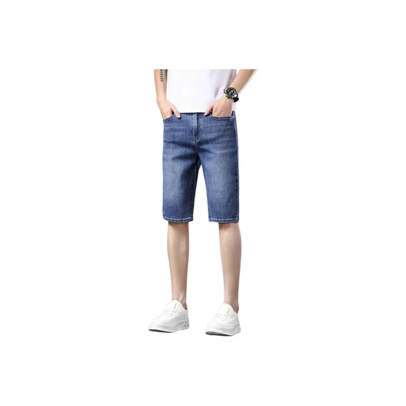 PRPK Summer Denim Shorts Straight Unisex-5