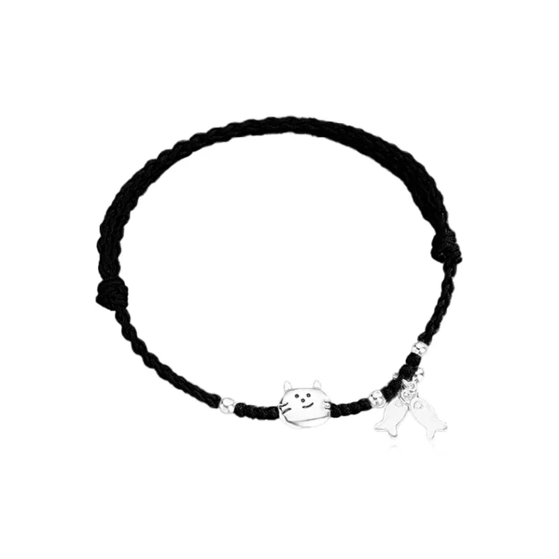JOYDINNY Fabric Rope Bracelets Women's-8