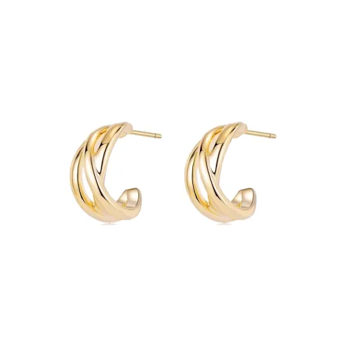 ONEKISS Gold Plated Copper Earrings Women's