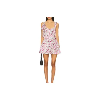 FOR LOVE & LEMONS Slip Dress Women's White