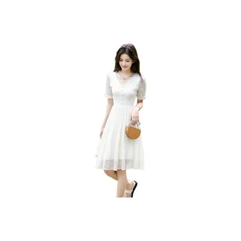 Still Quiet Short Sleeved Dress Women's