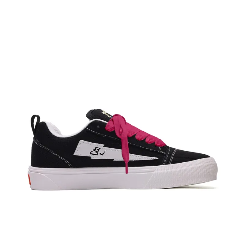 CENPIN Coverage Slip Resistant Impact Resistance Breathable Height Increasing Low Top Skateboard Shoes Unisex Pink-1