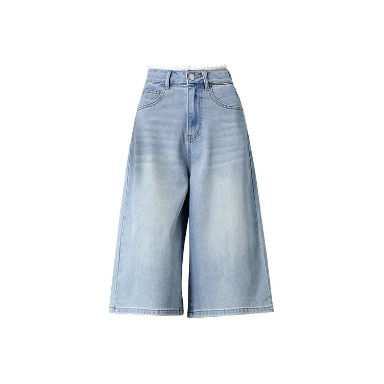 Weixi Jeans Women's Jade Sea Blue-0