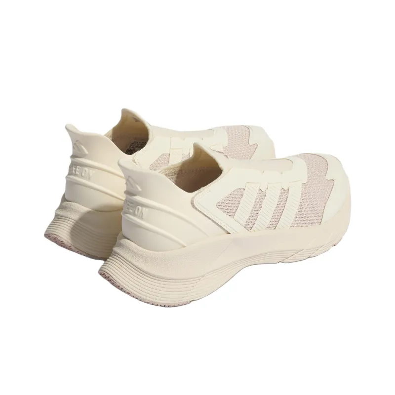 Adidas Anti Slip Wear Resistant Low Top Running Shoes Unisex Beige-3
