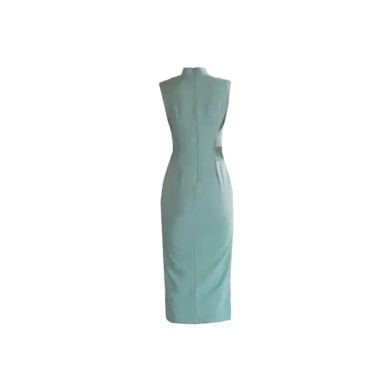 GUOZHEN Sleeveless Dress Women's-1