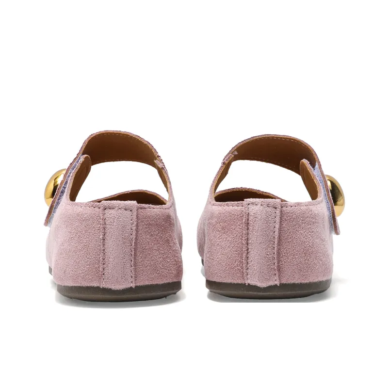 Be Good Rubber Sole Stitching Metal Slip Resistant Closed Toe Slippers Women's-8