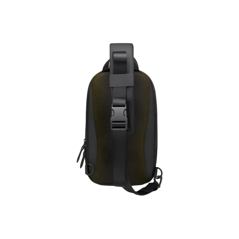SWISS MILITARY PU With Polyester Crossbody Bag Sling Bag Unisex Black-2