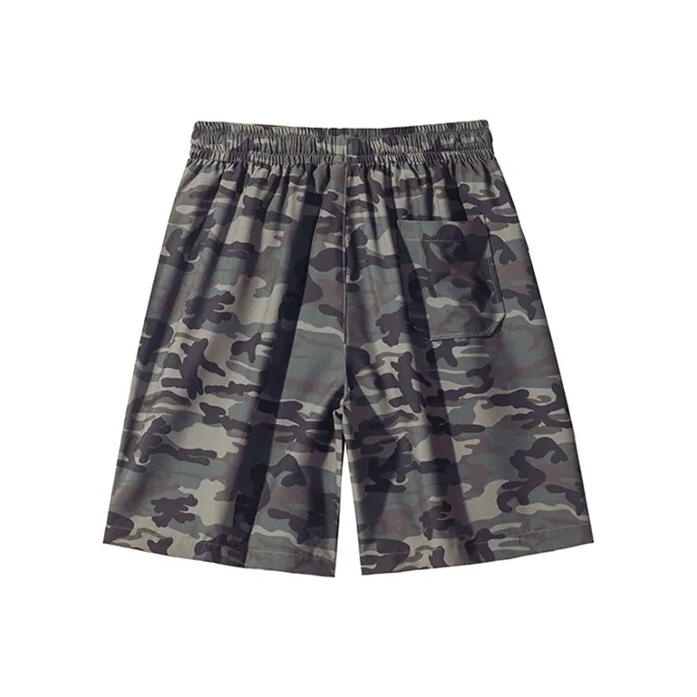 Columtomy Casual Shorts Unisex Camouflage-1