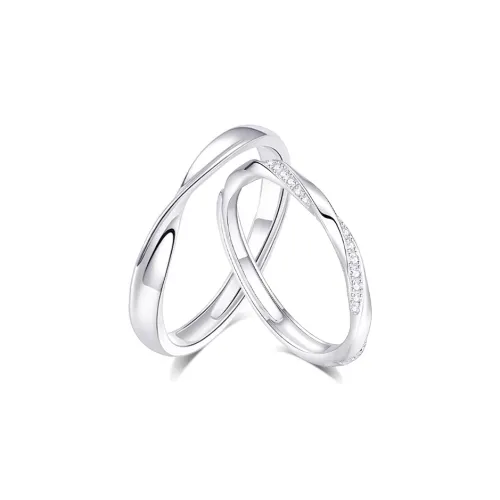 KUMET Sterling Silver Rings Unisex