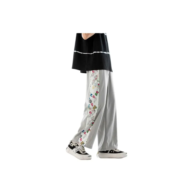 WARNING LIGHT Casual Pants Unisex-5