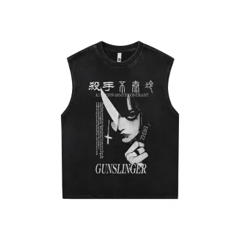 BEAR UNION Tank Tops Women's Black