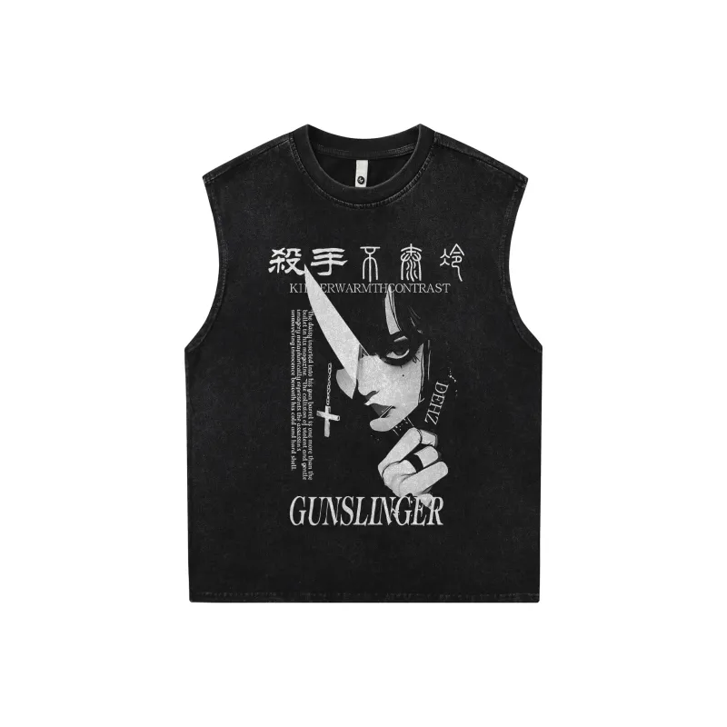 BEAR UNION Tank Tops Women's Black-0