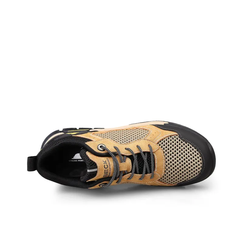 BECK Pioneer Collection Cushioning, Slip Resistant, And Abrasion Resistant Low Top Hiking Shoes Men's-4