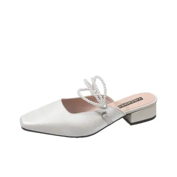 Dawei's House Odor Resistant Abrasion Resistant Slip Resistant Closed Toe Slippers Women's