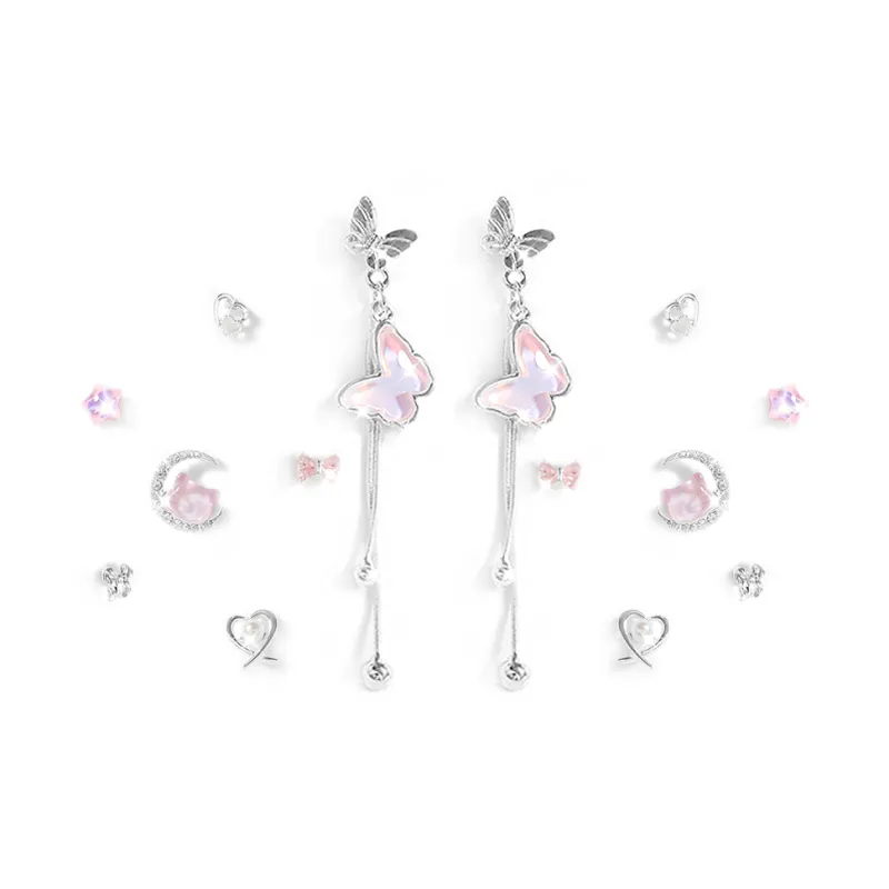 GIFU Alloy Stud Earrings Women's-1