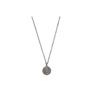 Vivienne Westwood Brass Necklaces Unisex Silver