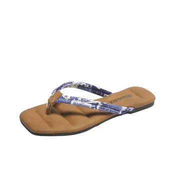 AJPAP Rubber Sole Odor Resistant, Slip Resistant, Quick Dry Flip Flops Women's