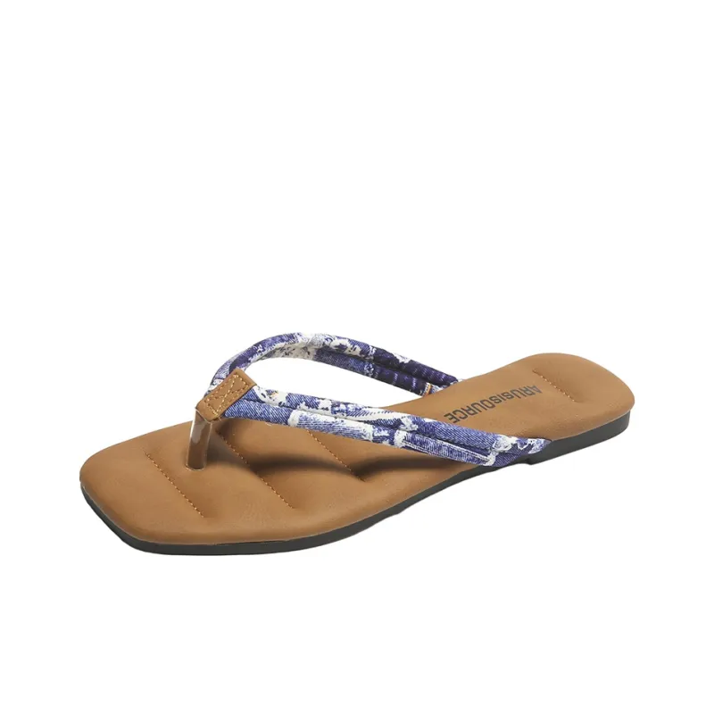 AJPAP Rubber Sole Odor Resistant, Slip Resistant, Quick Dry Flip Flops Women's-0