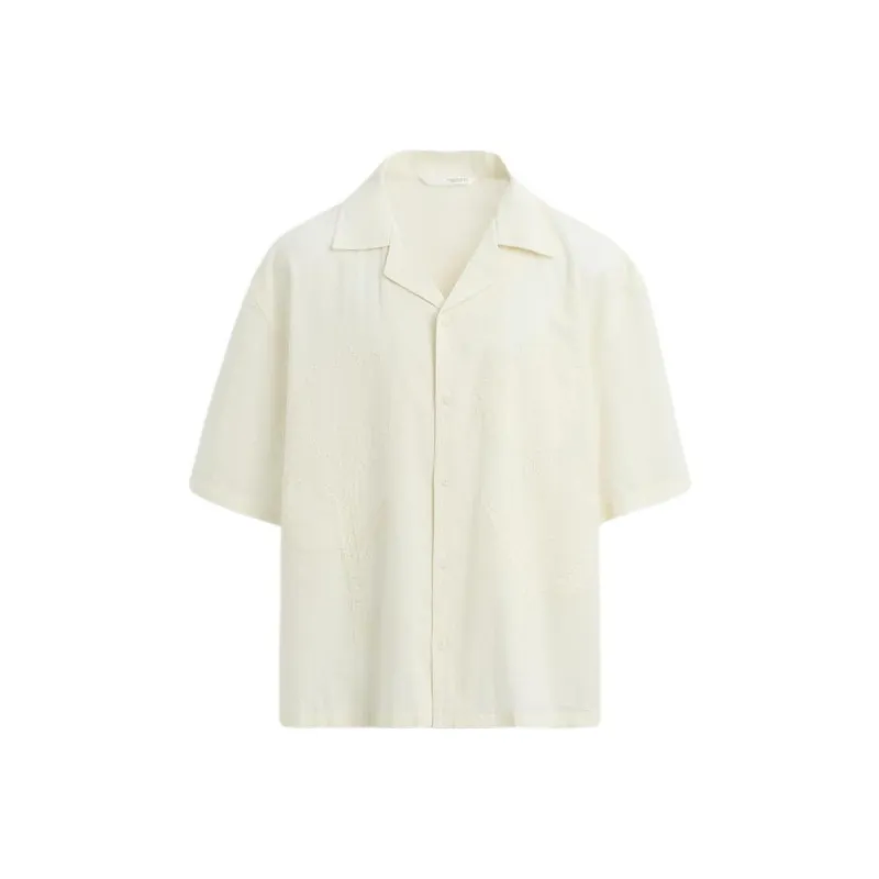 ZARA Shirts Men Frosted White-0
