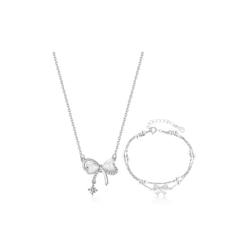 MOREL Glass Cat Eye Necklaces Unisex