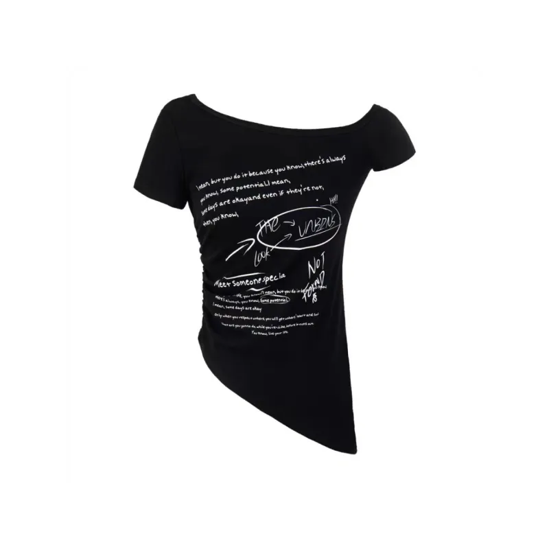ABCMININ Regular T Shirt Women's-0
