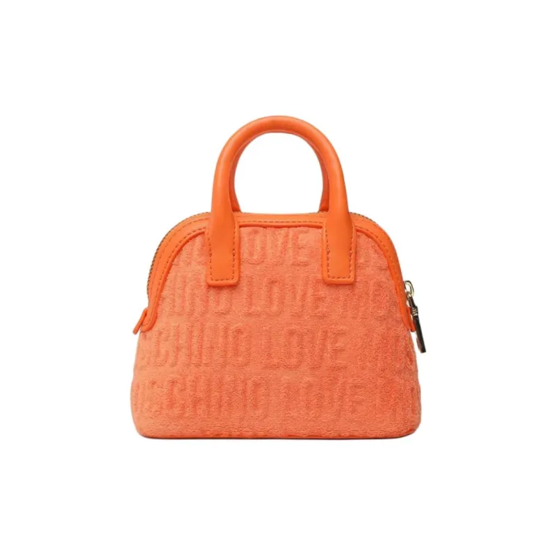 MOSCHINO Artificial Leather Handbag Regular Women's Orange-2