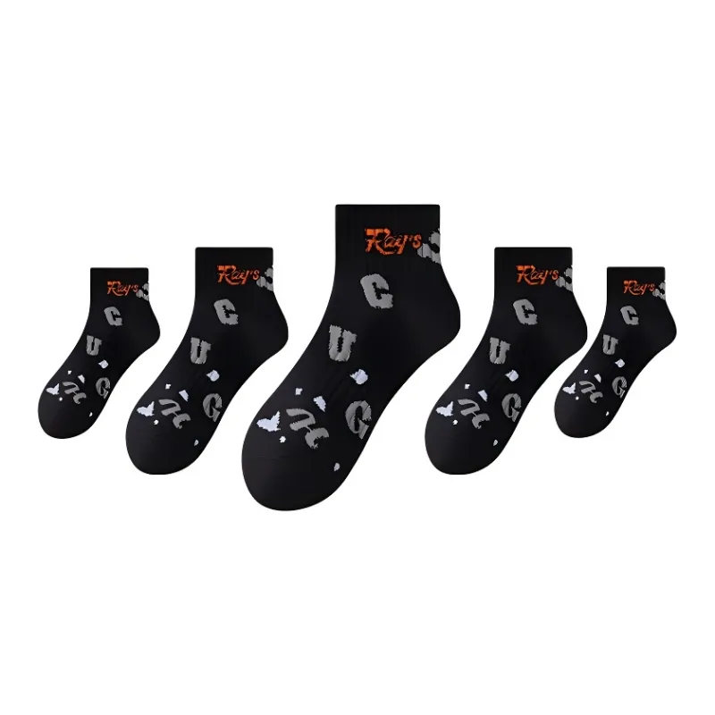 ROBINHOOD Mid Calf Socks Men's 5 Pack-3