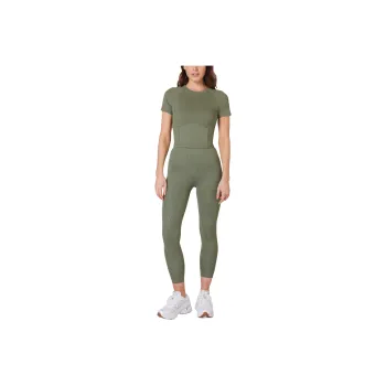 Sweaty Betty Yoga Pants Women's Green Animal Gradient Print