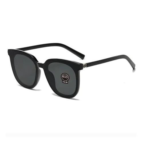 Chrome Hearts 925 Sterling Silver Square Eyeglass Frames Unisex Silver Gray