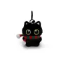 Little Black Cat Strap with Anti-Loss Buckle+Christmas Scarf