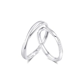 KUMET 999 Fine Silver Rings Unisex