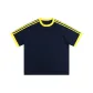 Navy Blue & Yellow Stripes