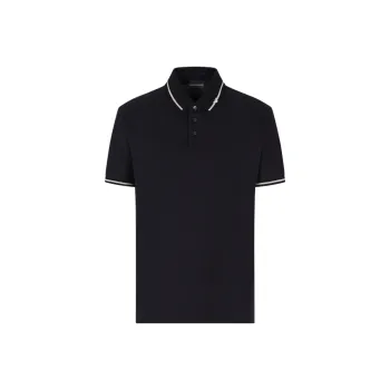 EMPORIO ARMANI Polo Shirt Men's Marine Blue