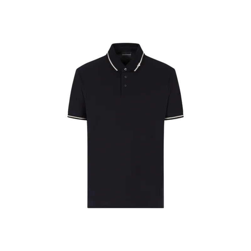 EMPORIO ARMANI Polo Shirt Men's Marine Blue-0